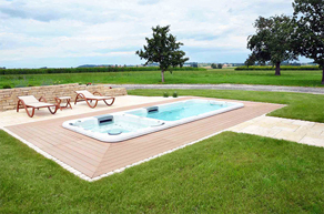 Sport und Wellness vereint – mit einem Swim Spa von A-SPAS für Ihr Zuhause.