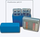 Pooltester pH/Cl, pH-Wert Bestimmung im Swimmingpool